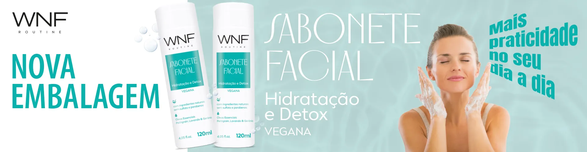 Sabonete Facial Hidratação e Detox