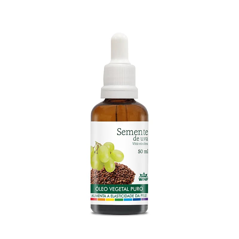 Óleo Vegetal Semente de Uva 50ml | Hidratação e Regeneração para a