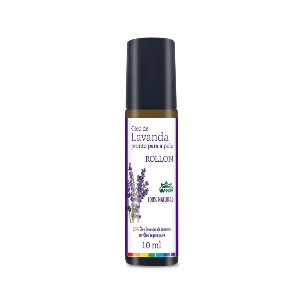 Roll-On Óleo de Lavanda Pronto para Pele 10ml | Relaxamento e