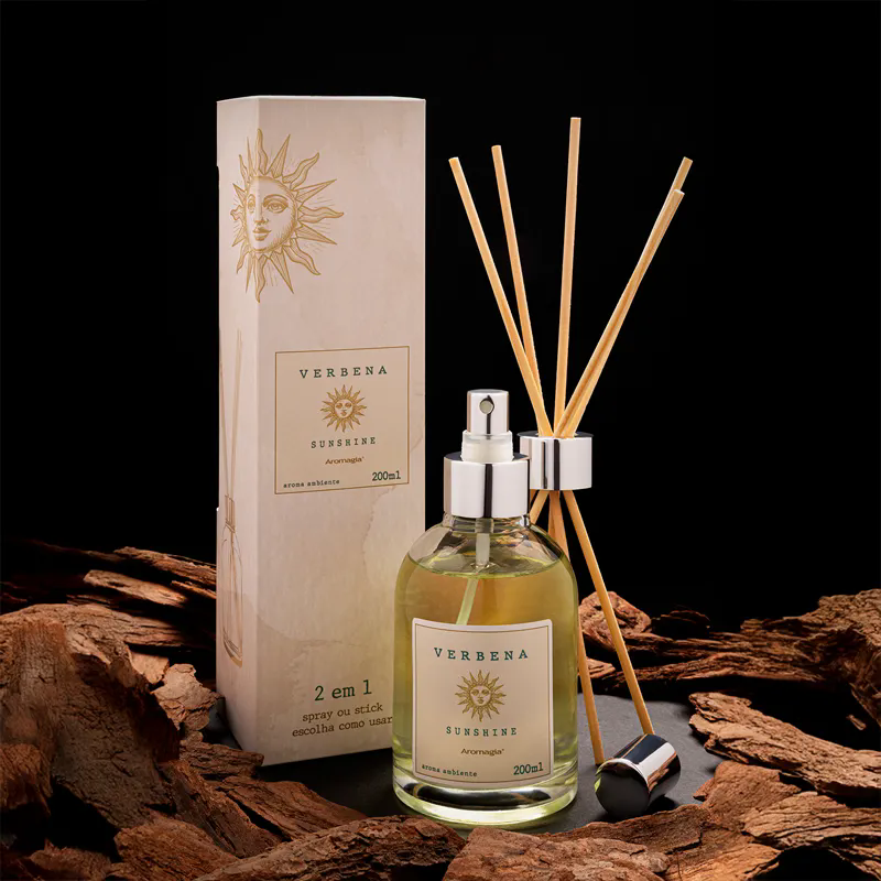 AROMA STICK/SPRAY 2 EM 1 VERBENA SUNSHINE 200ML